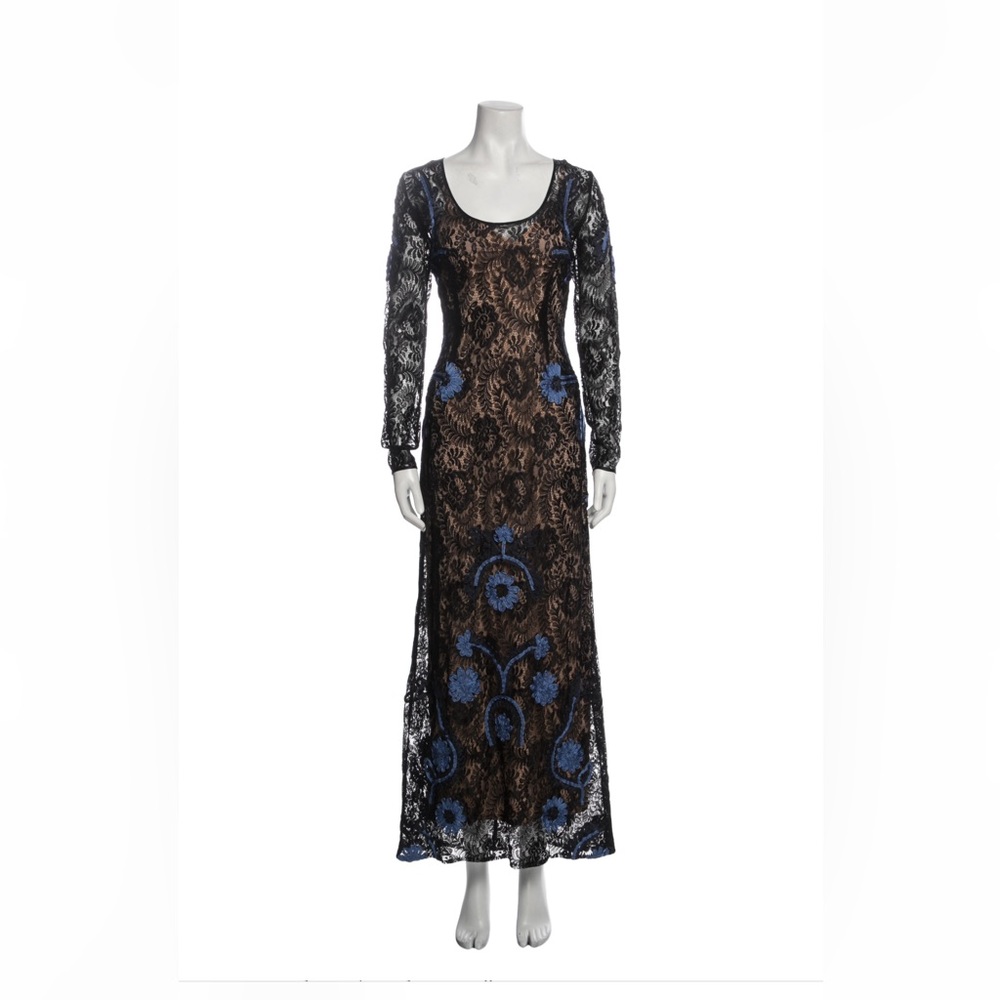 Alice by temperley lace pattern dress maxi USA small